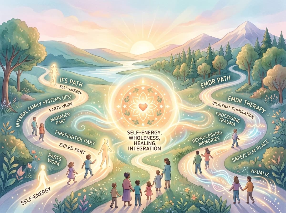 Merging IFS with EMDR