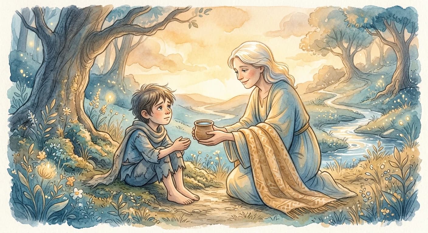 The exiled young Part receives care, warmth, and attention after being hidden away.