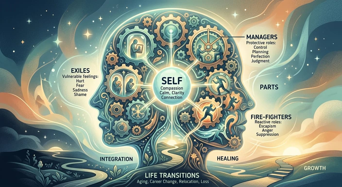 Understanding life transitions through an IFS lens.