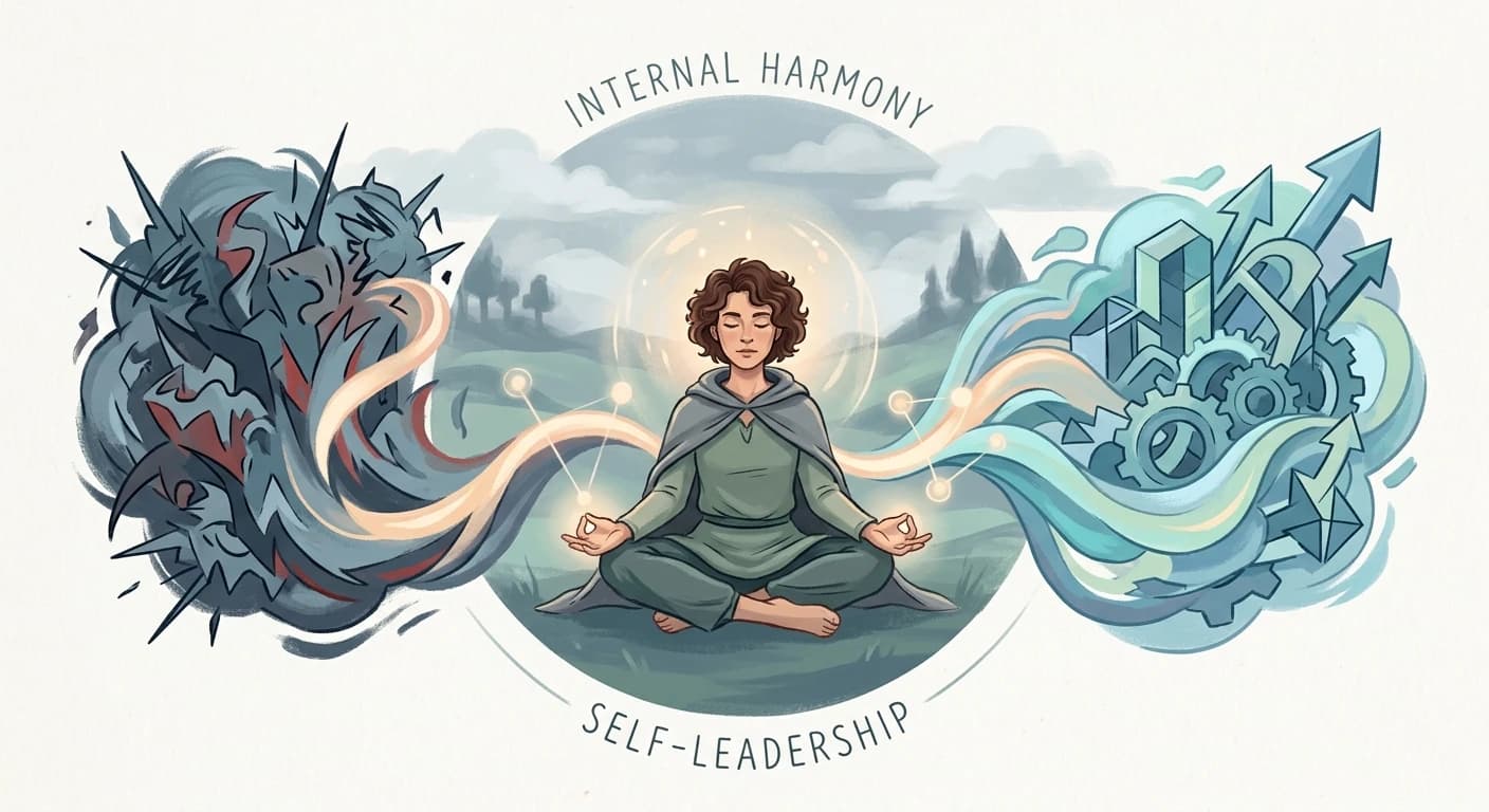 Self can hold both truths and mediate between polarized Parts.