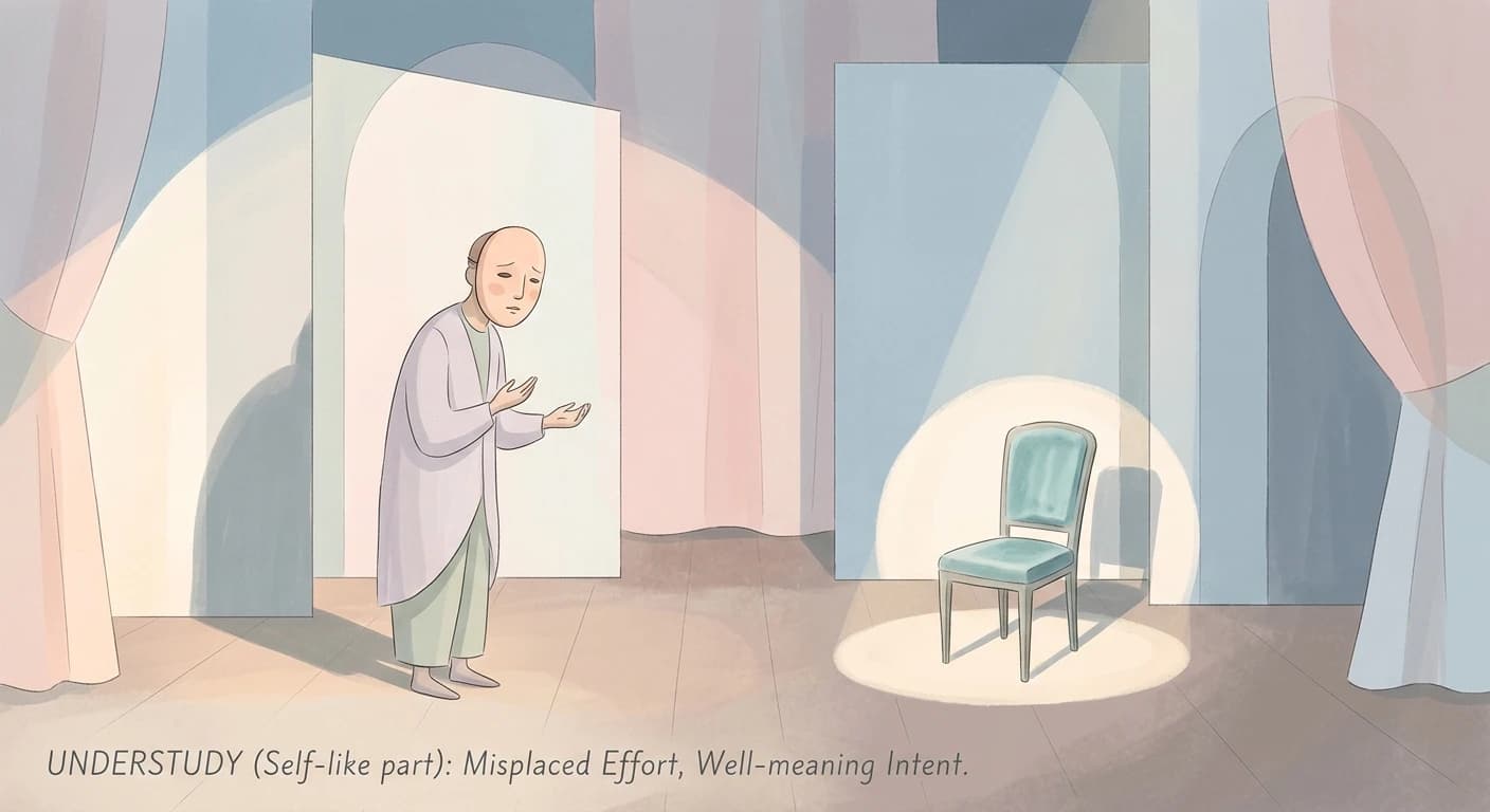 A Self-like part acting as an understudy for the true Self.