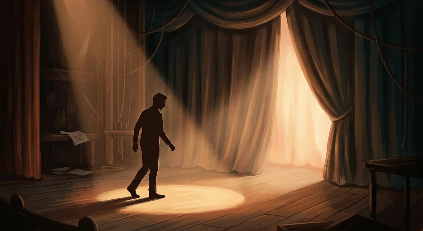 A Self-like part stepping into the spotlight like an understudy.