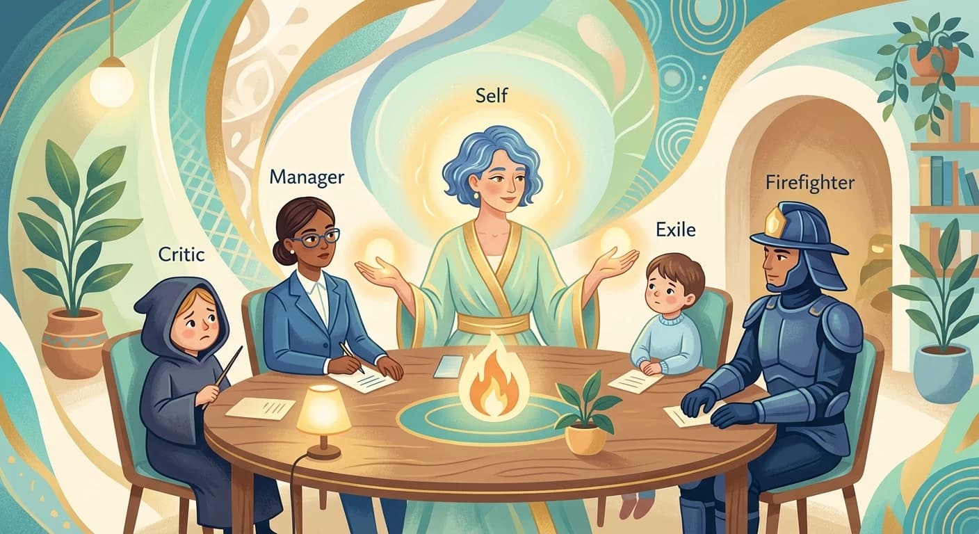 Building trust with protective parts so the true Self can lead.