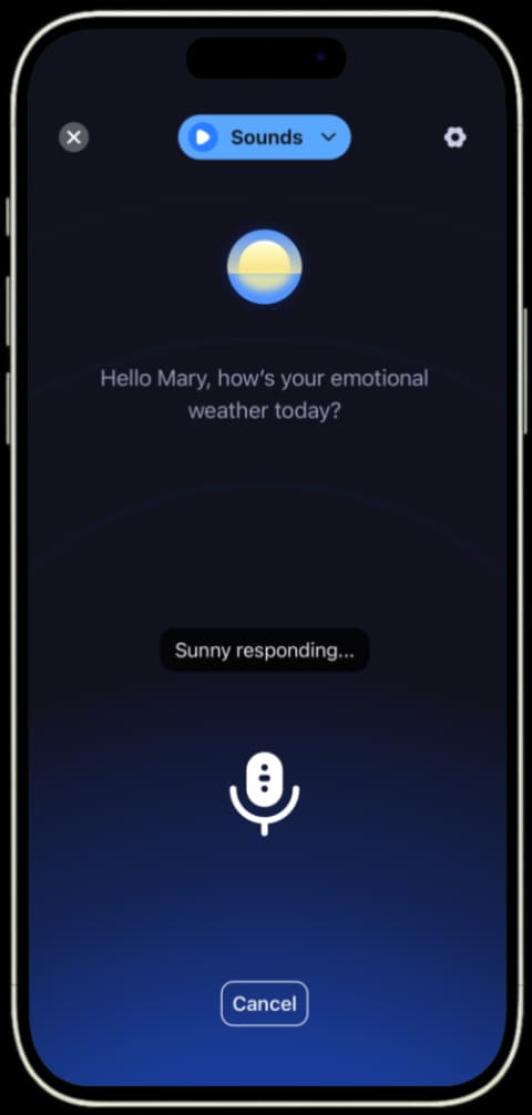 Compassionate Voice Support mobile screenshot