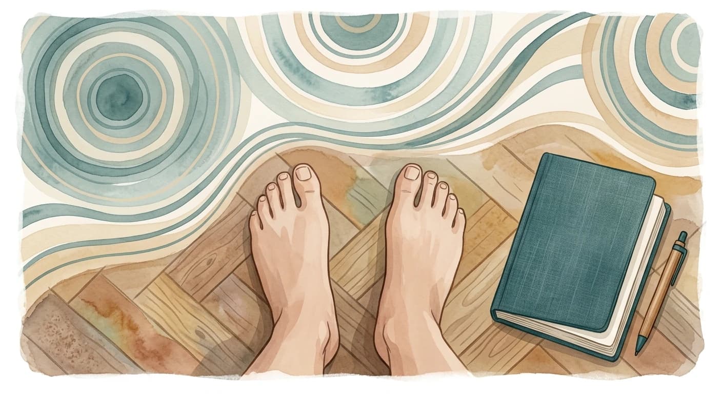 Grounding at the end of a self-guided IFS session can help you return to the present moment.