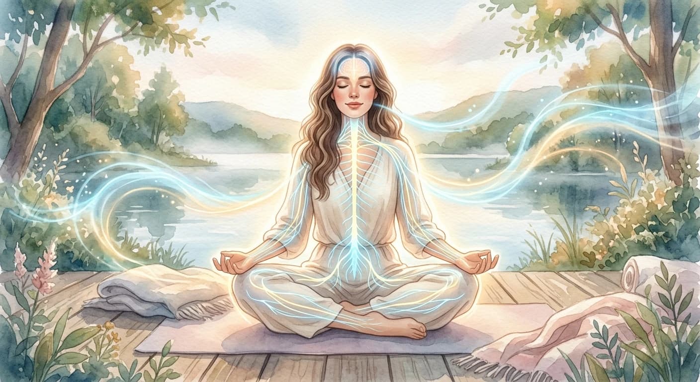 Releasing stored trauma and tension from the nervous system.