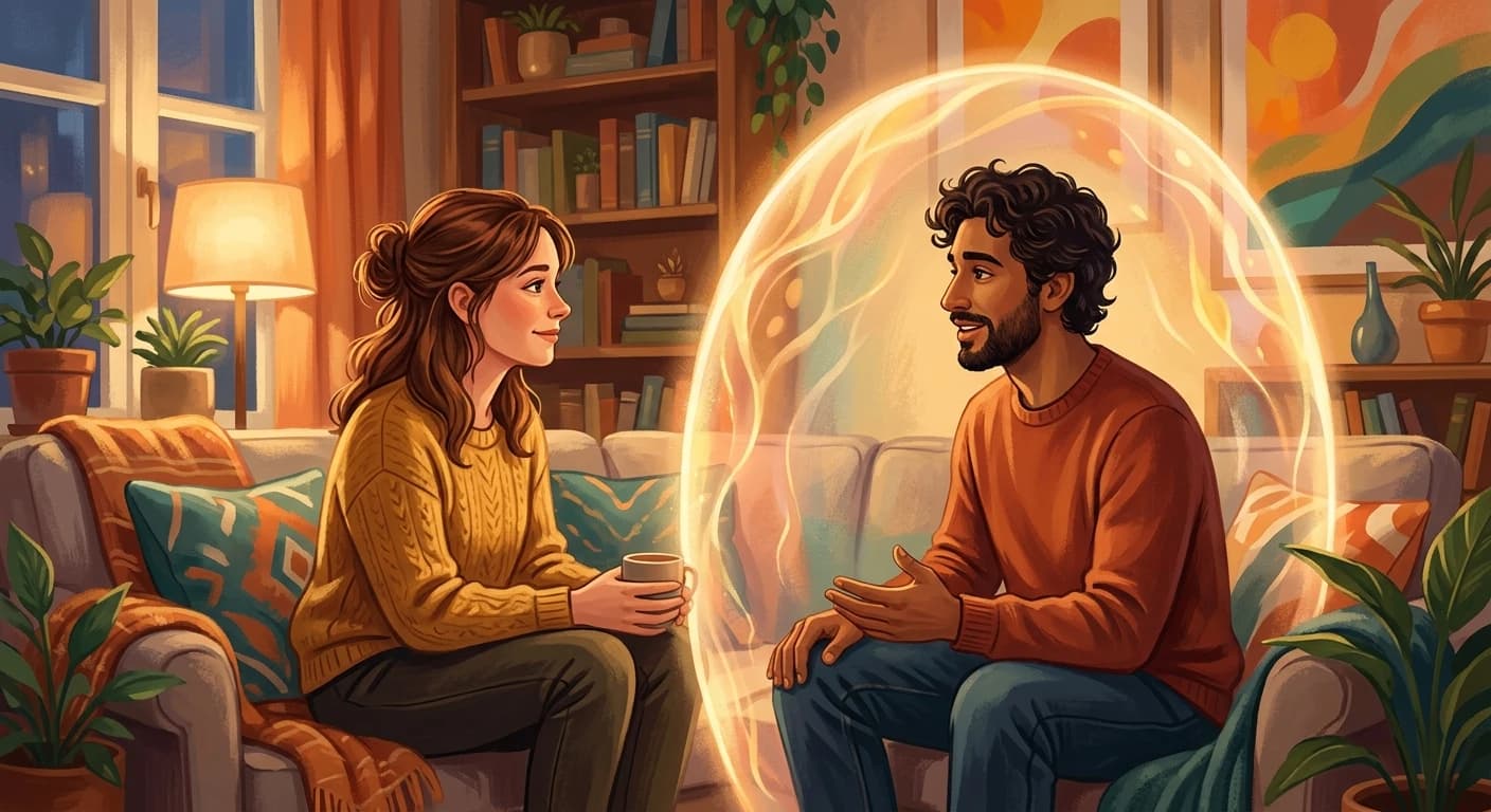 Healthy boundaries allow for authentic connection without self-abandonment.