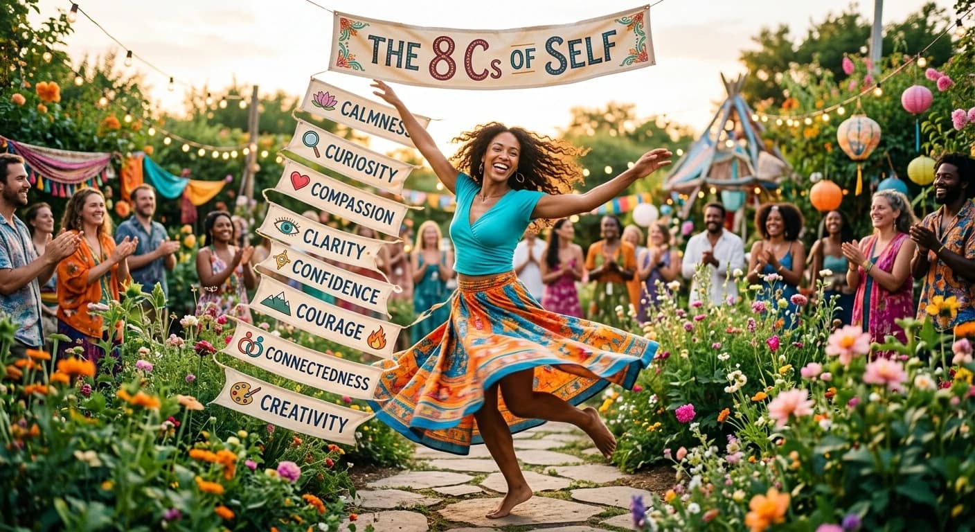 Embodying the 8 Cs of Self.
