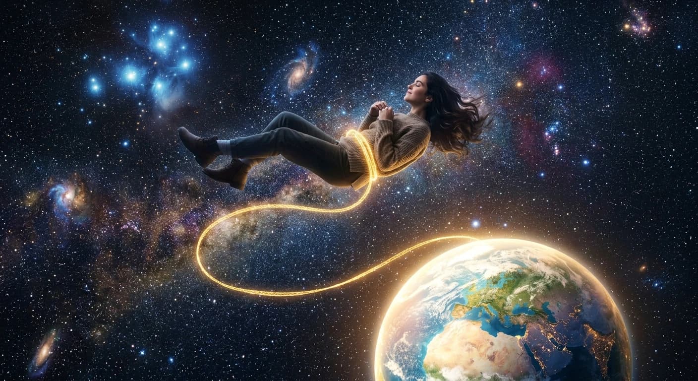 Dissociation creates distance from the present moment to survive unbearable stress.
