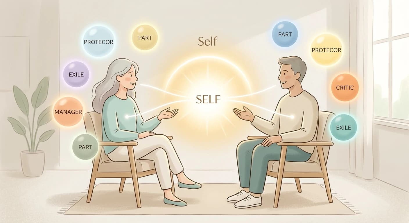Connecting through Self-energy and understanding each other's Parts.